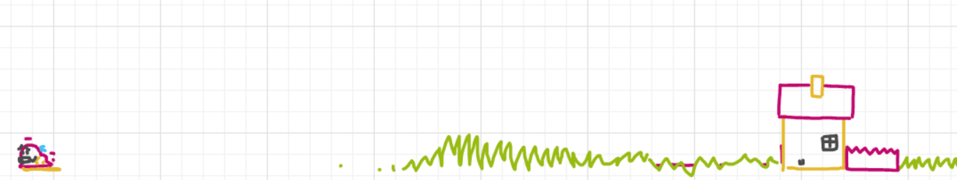 A panel from I've Been Everywhere, Man, episode nine of the Board Boards object show by Furretwalk/WalkingFurret.